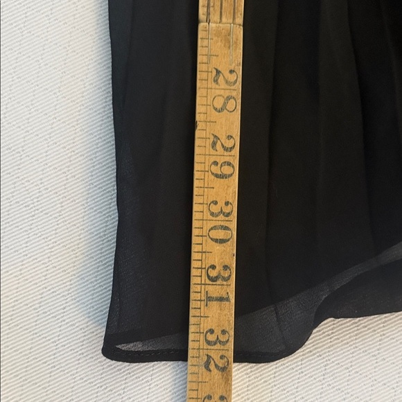 Zara Elegant Black Pleated Women's Culotte Pants. Size XS - Picture 2 of 4